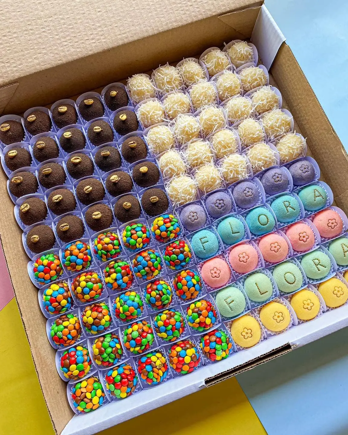 Trabalho artesanal da Quero Brigadeiro