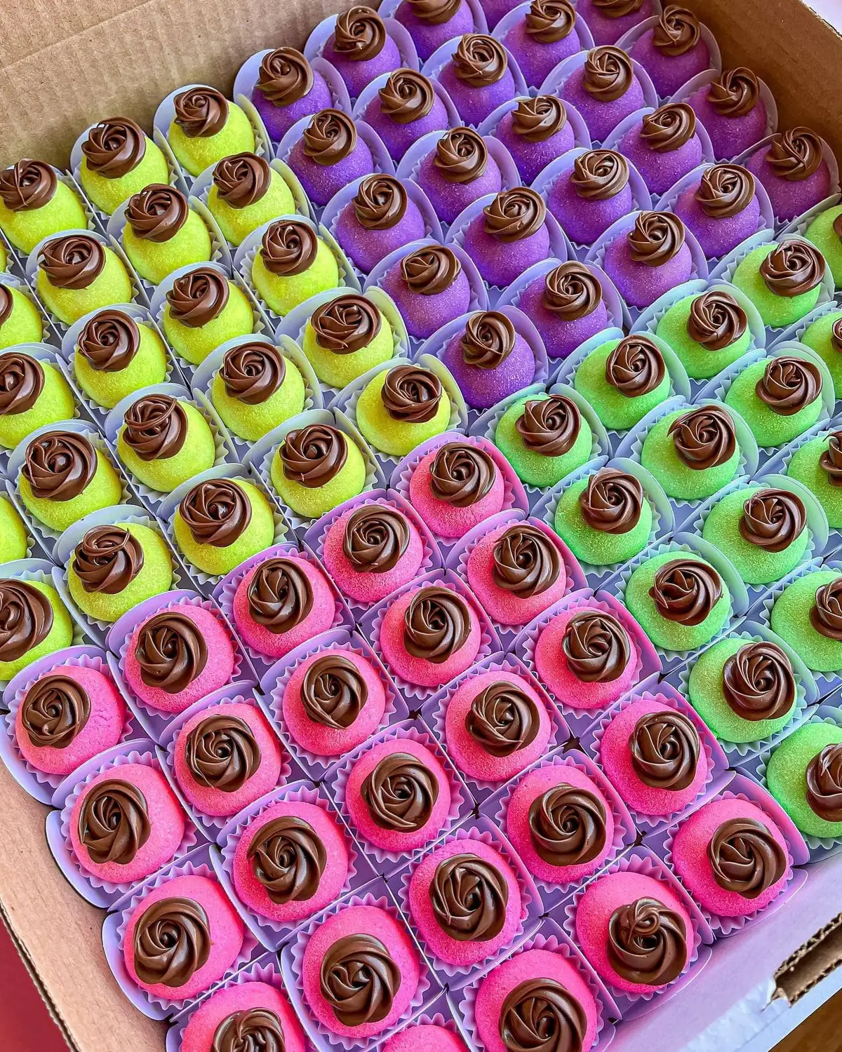 Trabalho artesanal da Quero Brigadeiro