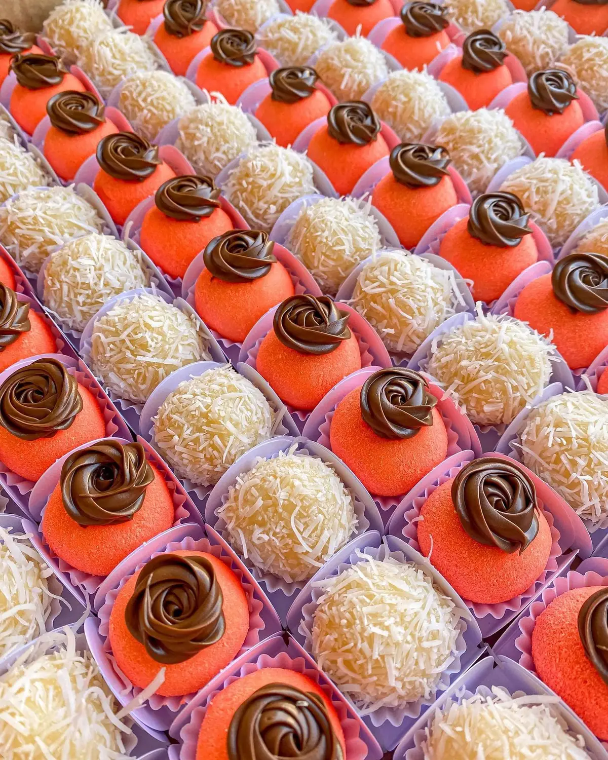 Trabalho artesanal da Quero Brigadeiro