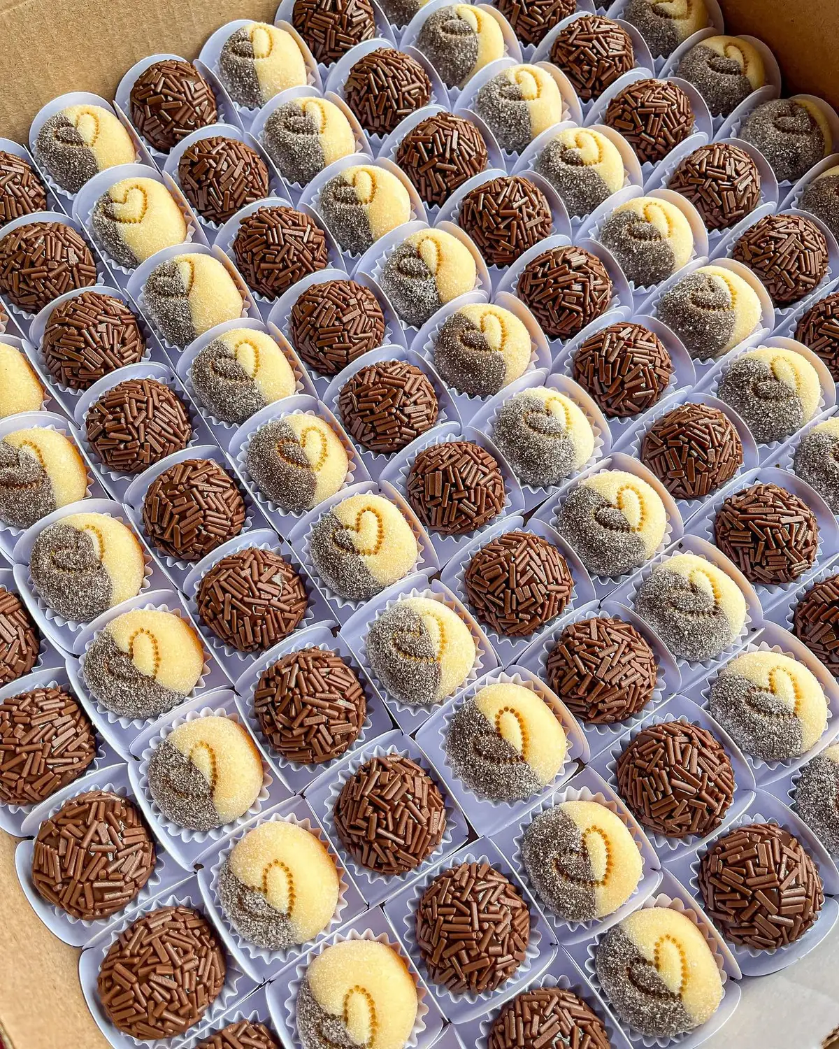 Trabalho artesanal da Quero Brigadeiro